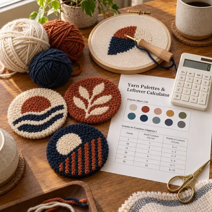Yarn Palettes & Leftover Calculator